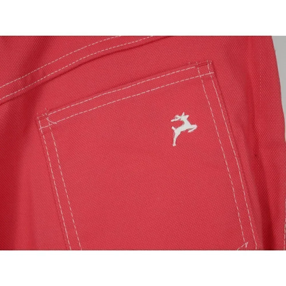 NWT Vintage Deadstock White Stag Coral‎ Straight Leg Pants Pink 29